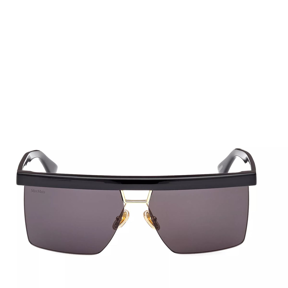 Elegante Flat Top Shield Sonnenbrille