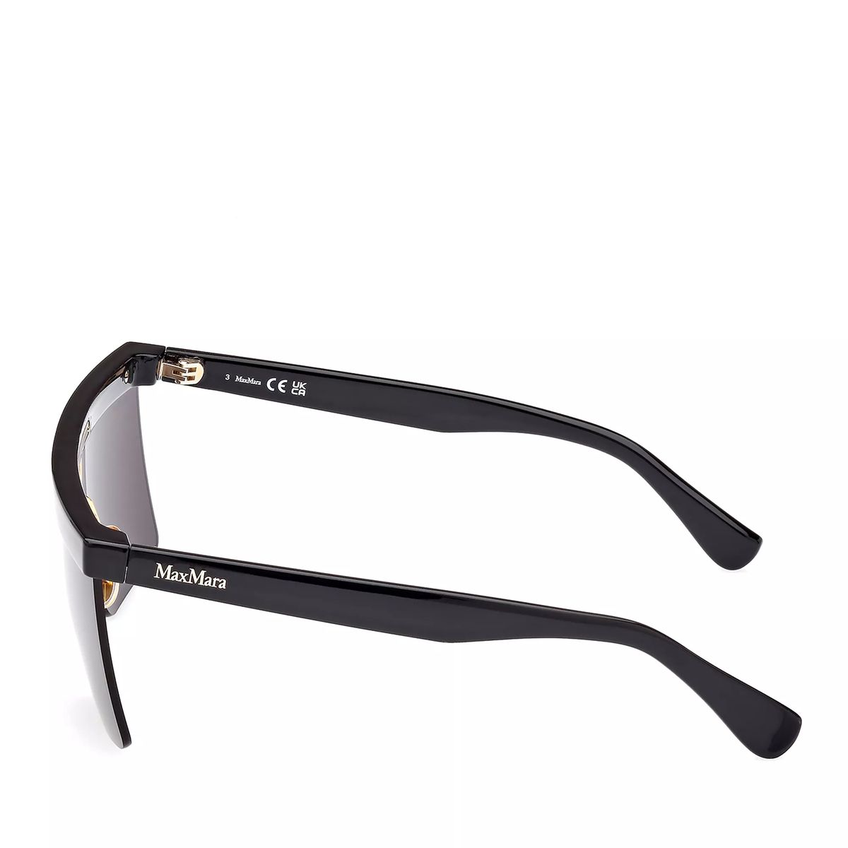 Elegante Flat Top Shield Sonnenbrille