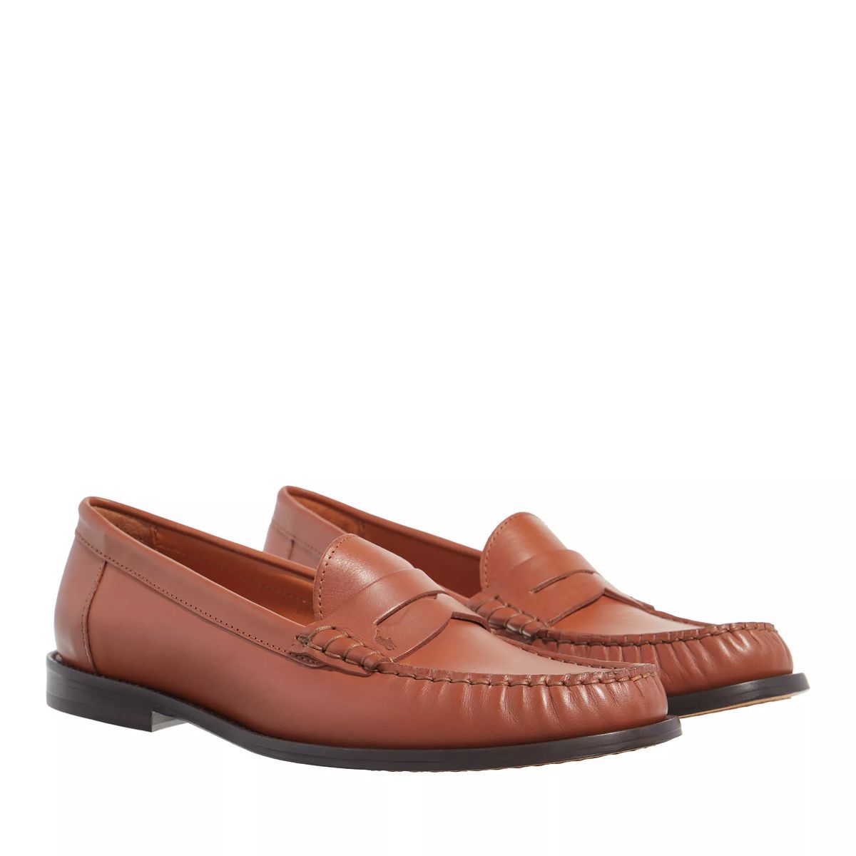 Klassische Penny Loafer aus Leder