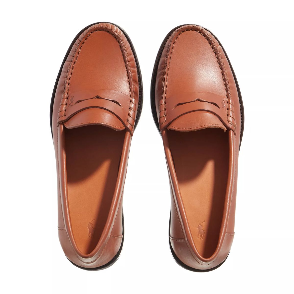 Klassische Penny Loafer aus Leder
