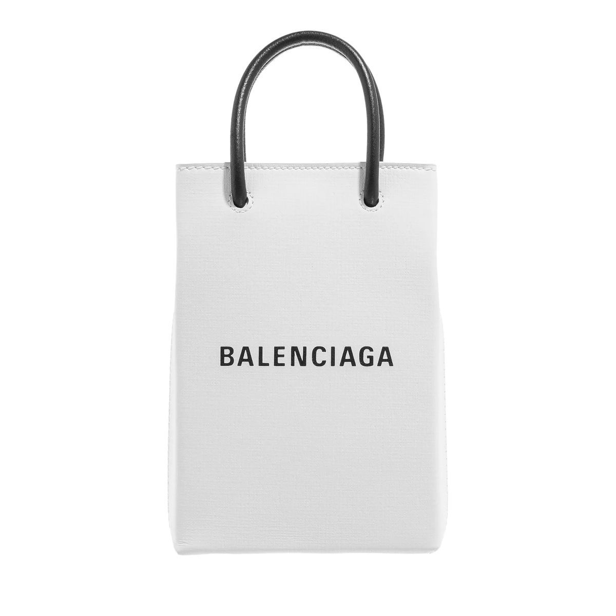 Minimalistische Handtasche mit Tragegriff