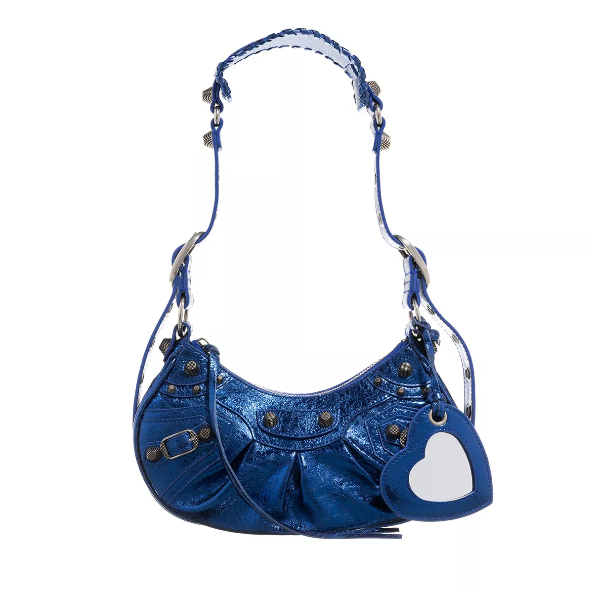Le Cagole XS Metallic Schultertasche