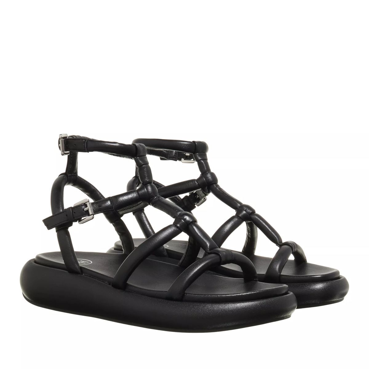 Gladiator Plateau Sandalen mit Riemen