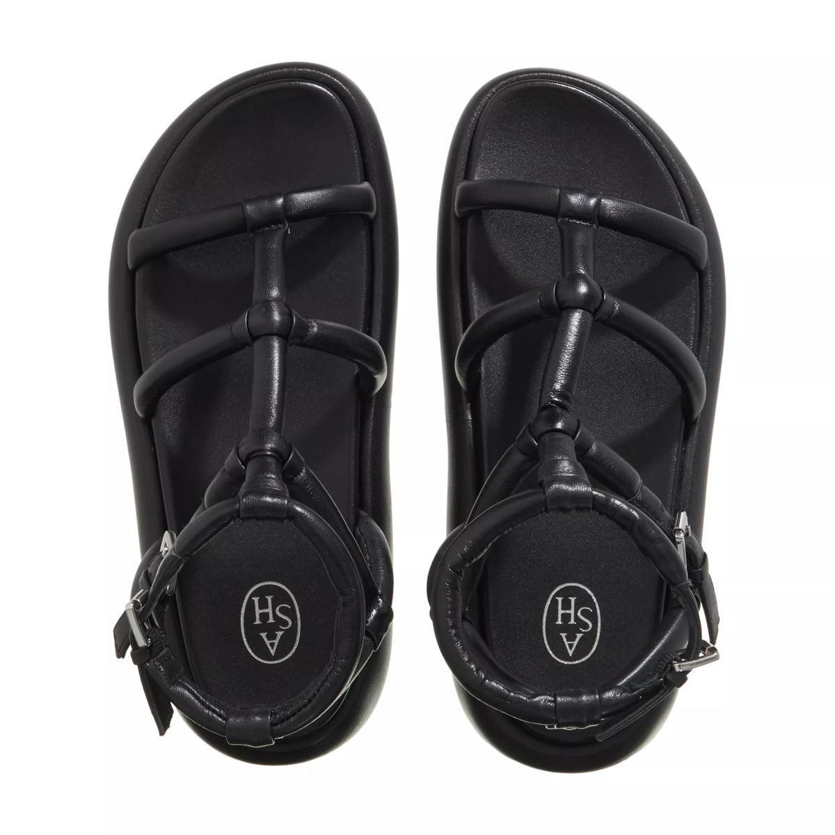 Gladiator Plateau Sandalen mit Riemen