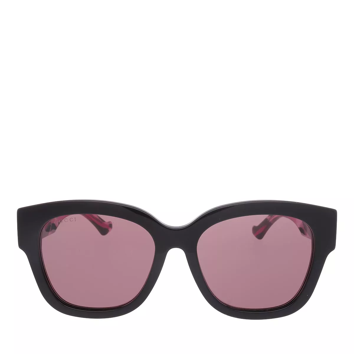 Chice schwarze Sonnenbrille mit Oversize-Rahmen