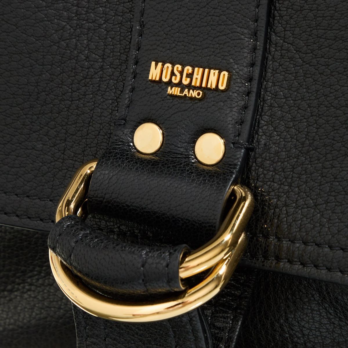 Leder-Umhängetasche mit Schnallendetail