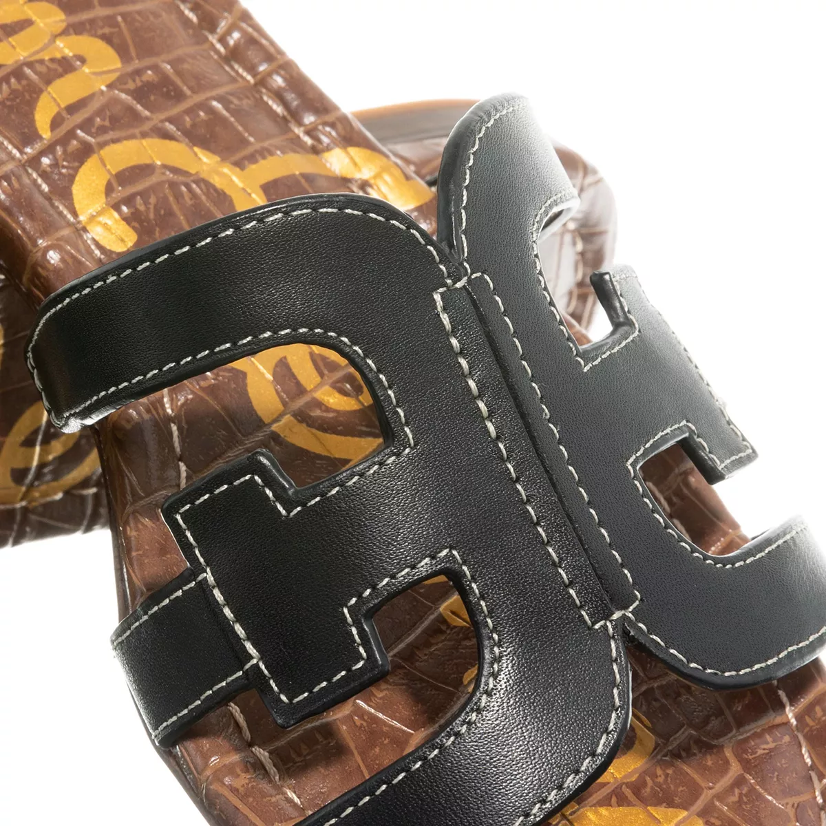 Leder T-Riemen Pantolette