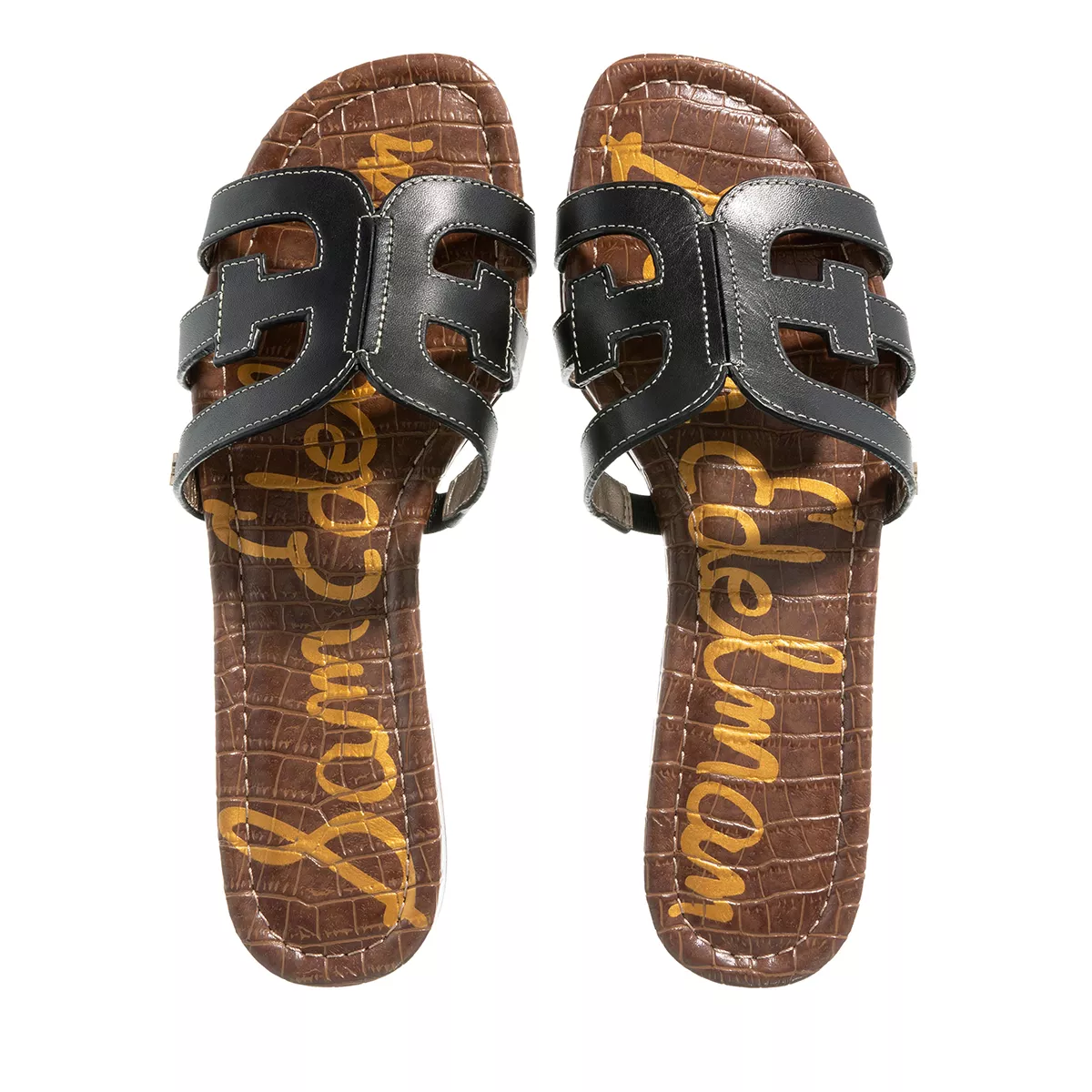Leder T-Riemen Pantolette