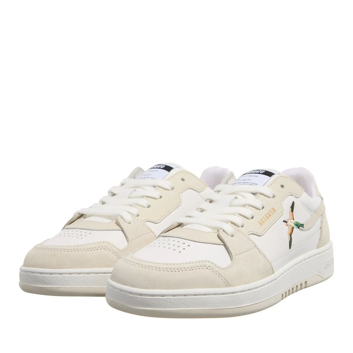 Cremefarbener Low-Top-Fashion-Sneaker