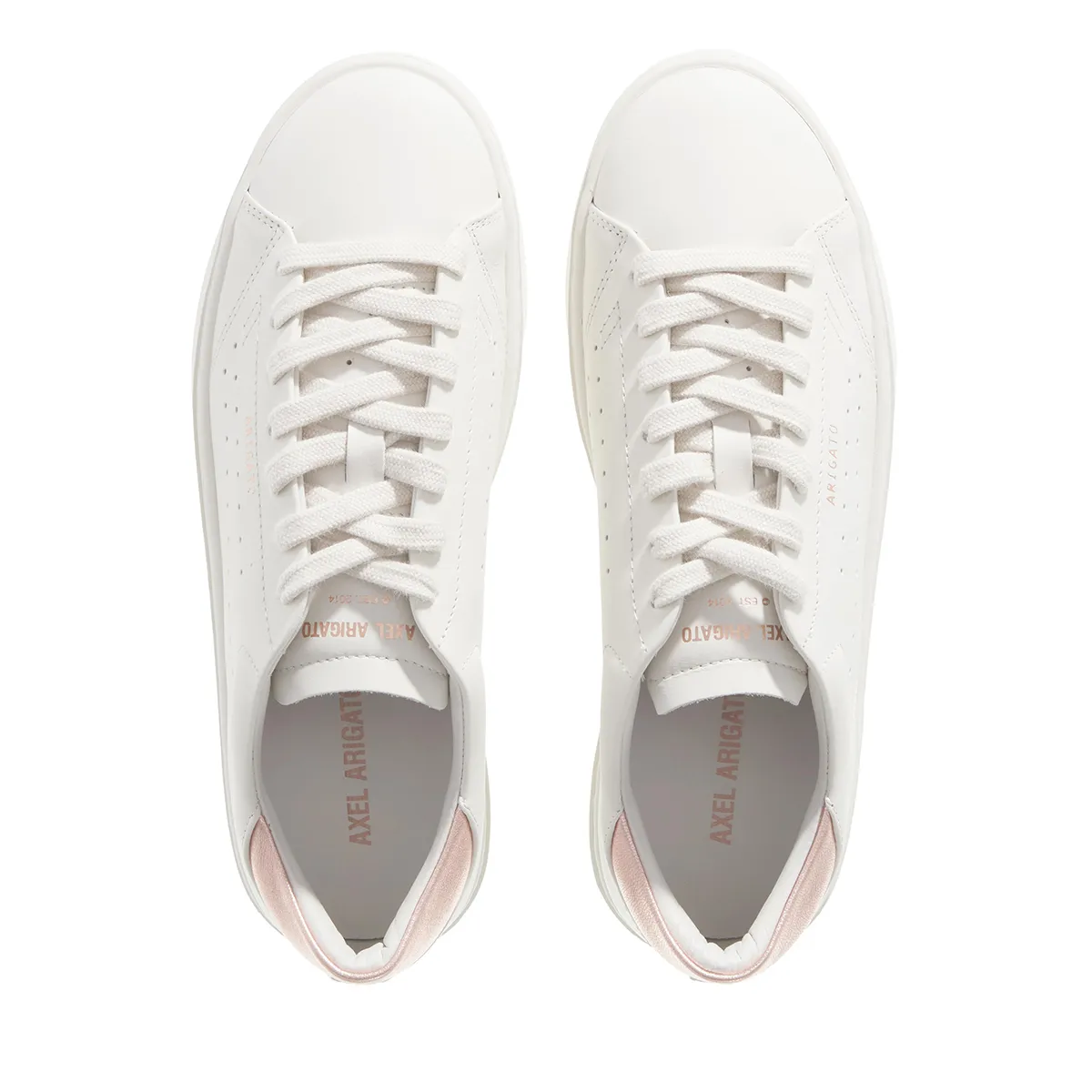 Minimalistische Leder Court Sneakers