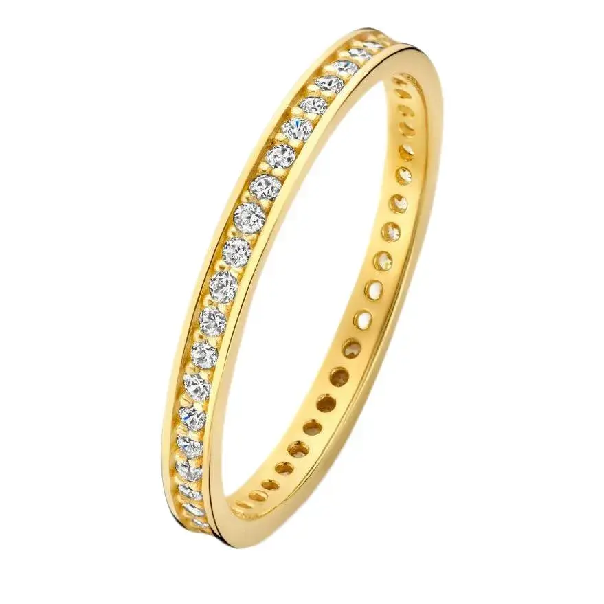 Minimalistischer Eternity Diamant Ring