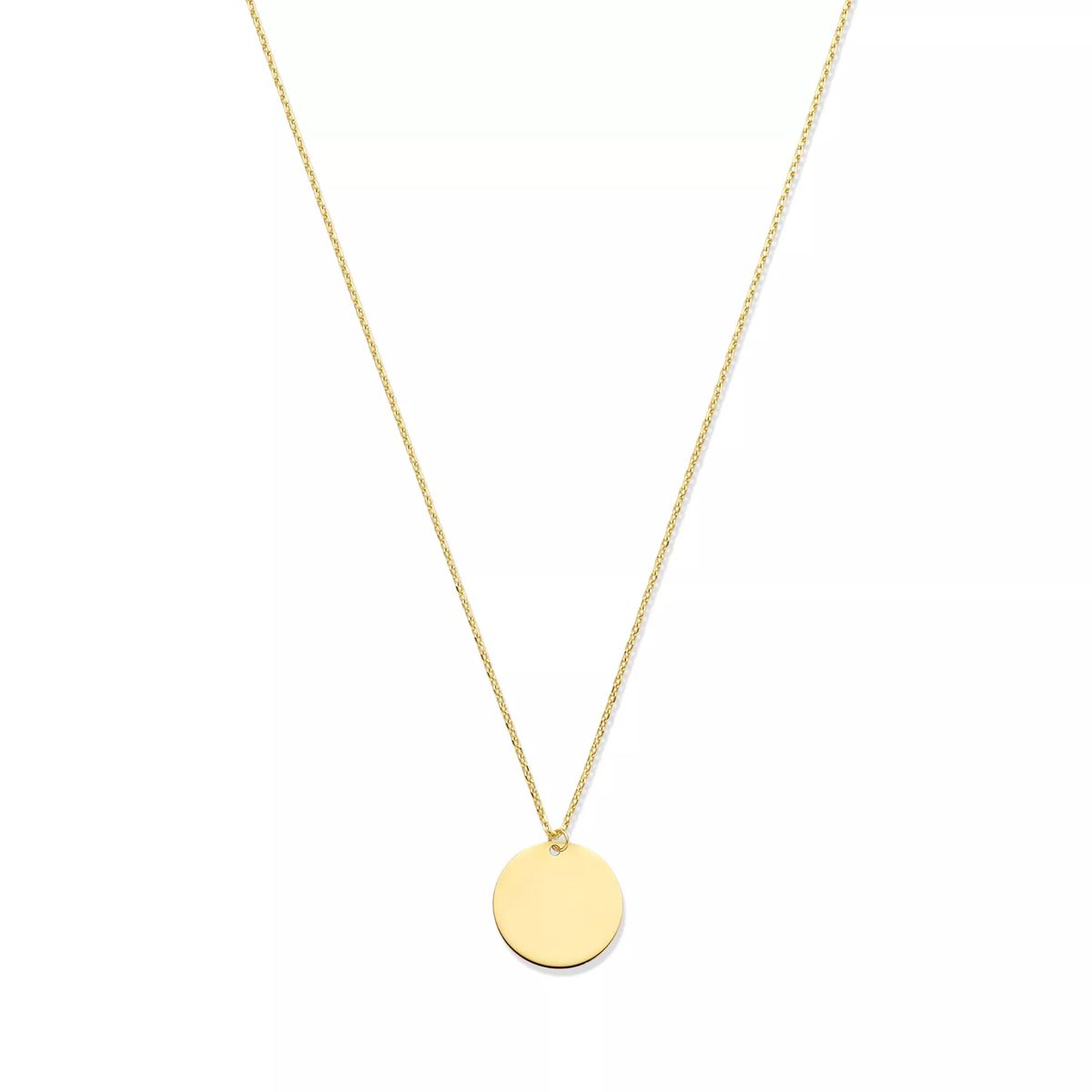 Minimalistische Goldene Halskette mit Anhänger
