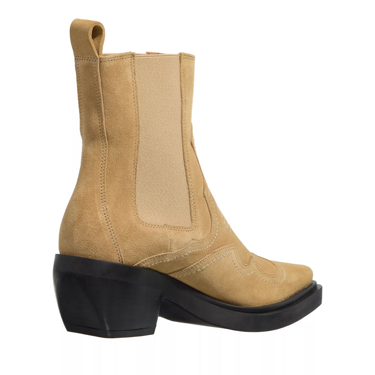 Wildleder Western Stiefeletten