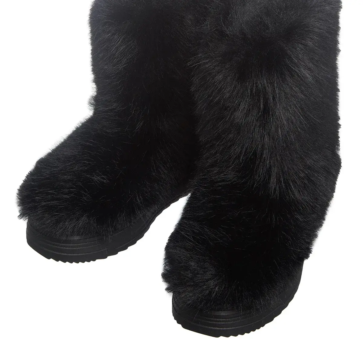Winterstiefel aus Kunstfell