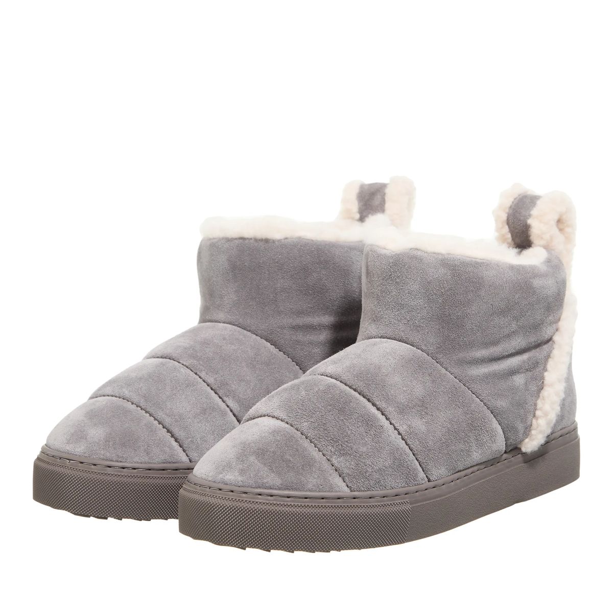 Gefütterte Stiefelette mit Shearling