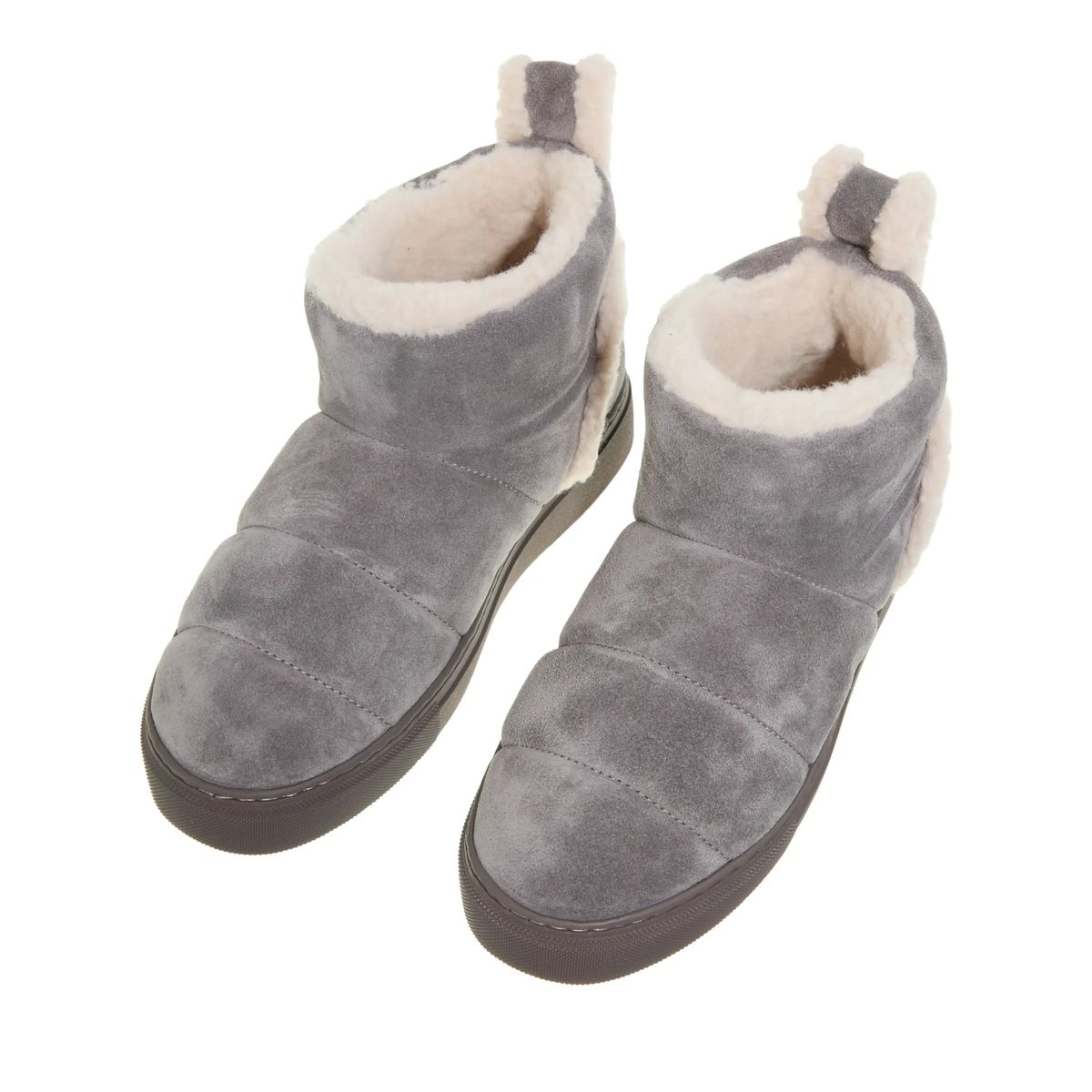Gefütterte Stiefelette mit Shearling