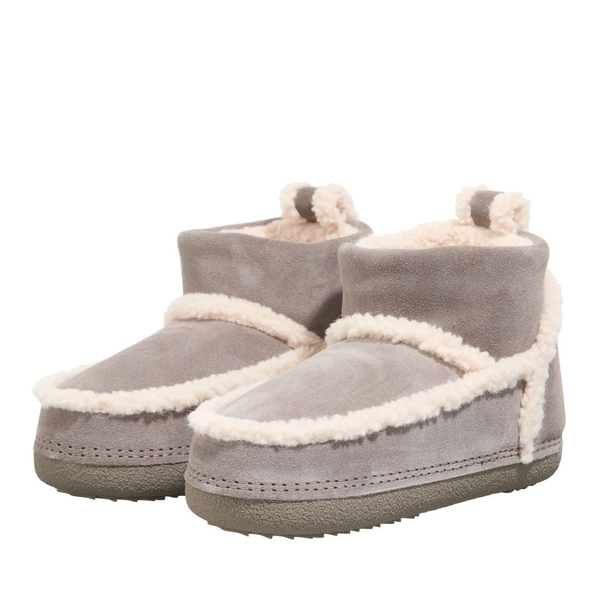 Klassischer Knöchelhoher Stiefel mit Shearling