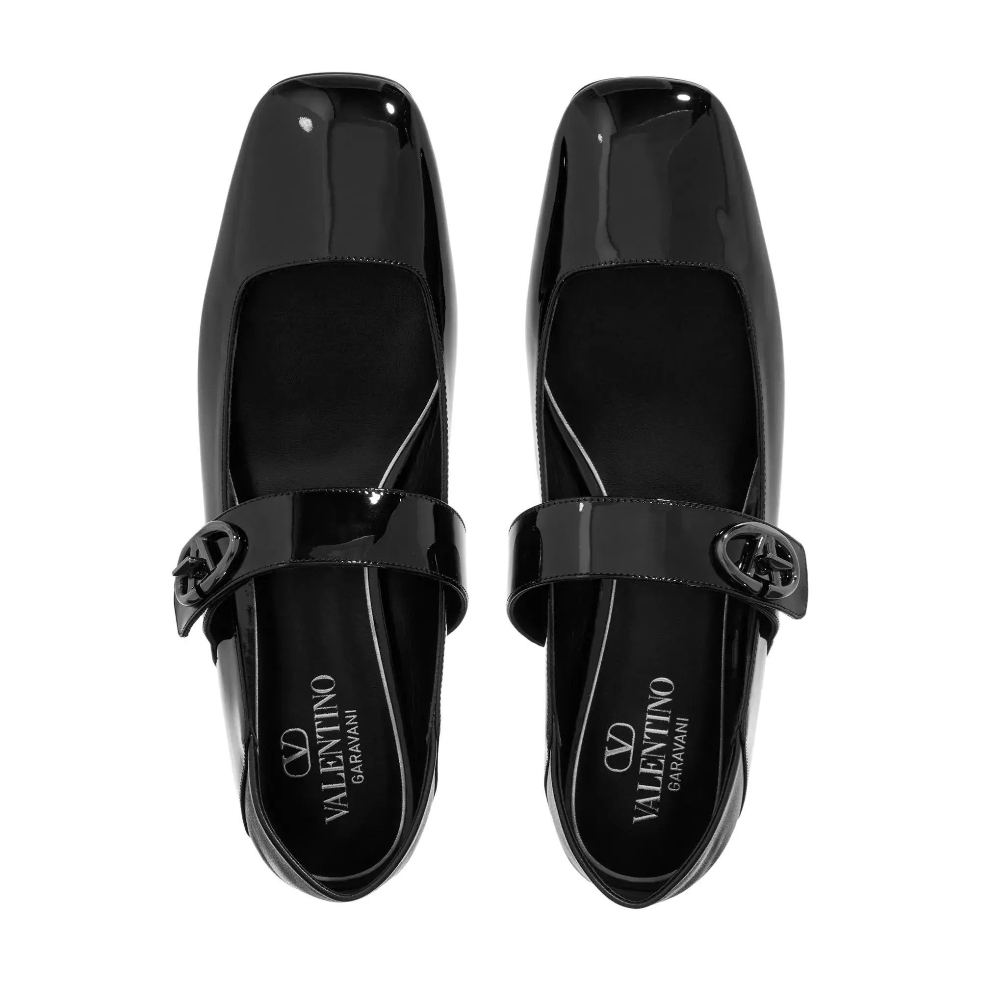 Elegante Mary Jane Ballerinas aus Lackleder