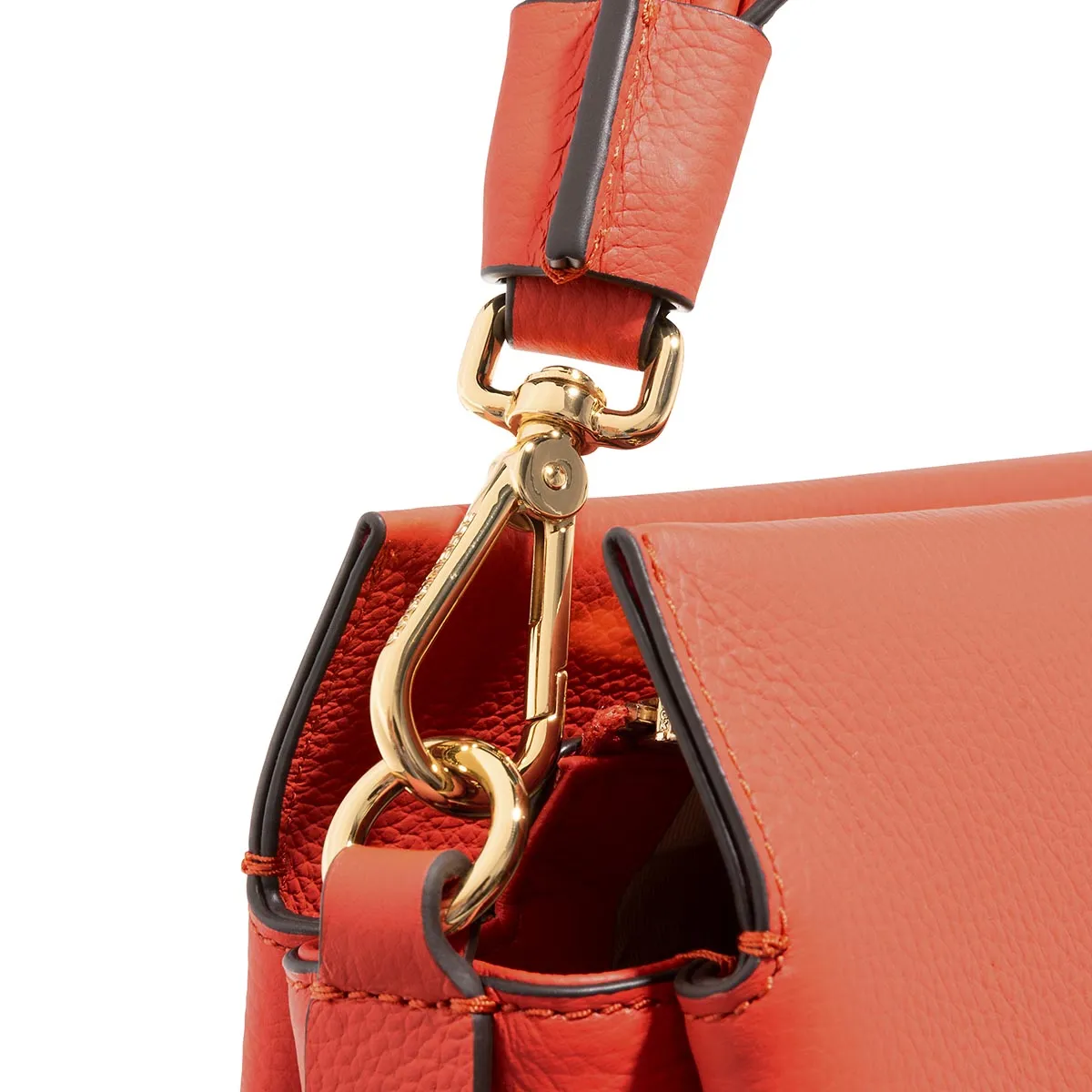 Leder Hobo Tasche mit geflochtenem Griff