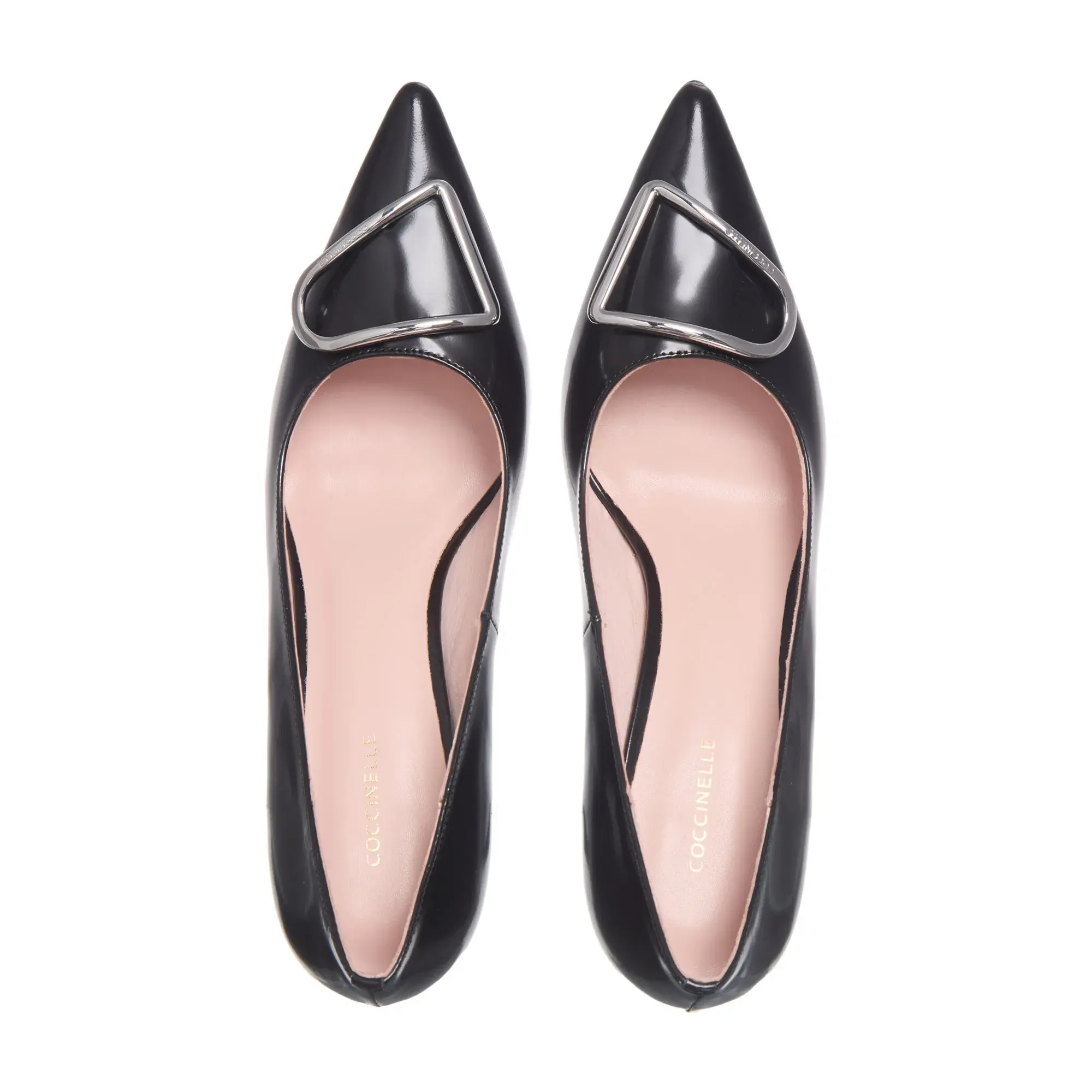 Elegante Pumps mit Schnalle und spitzer Form