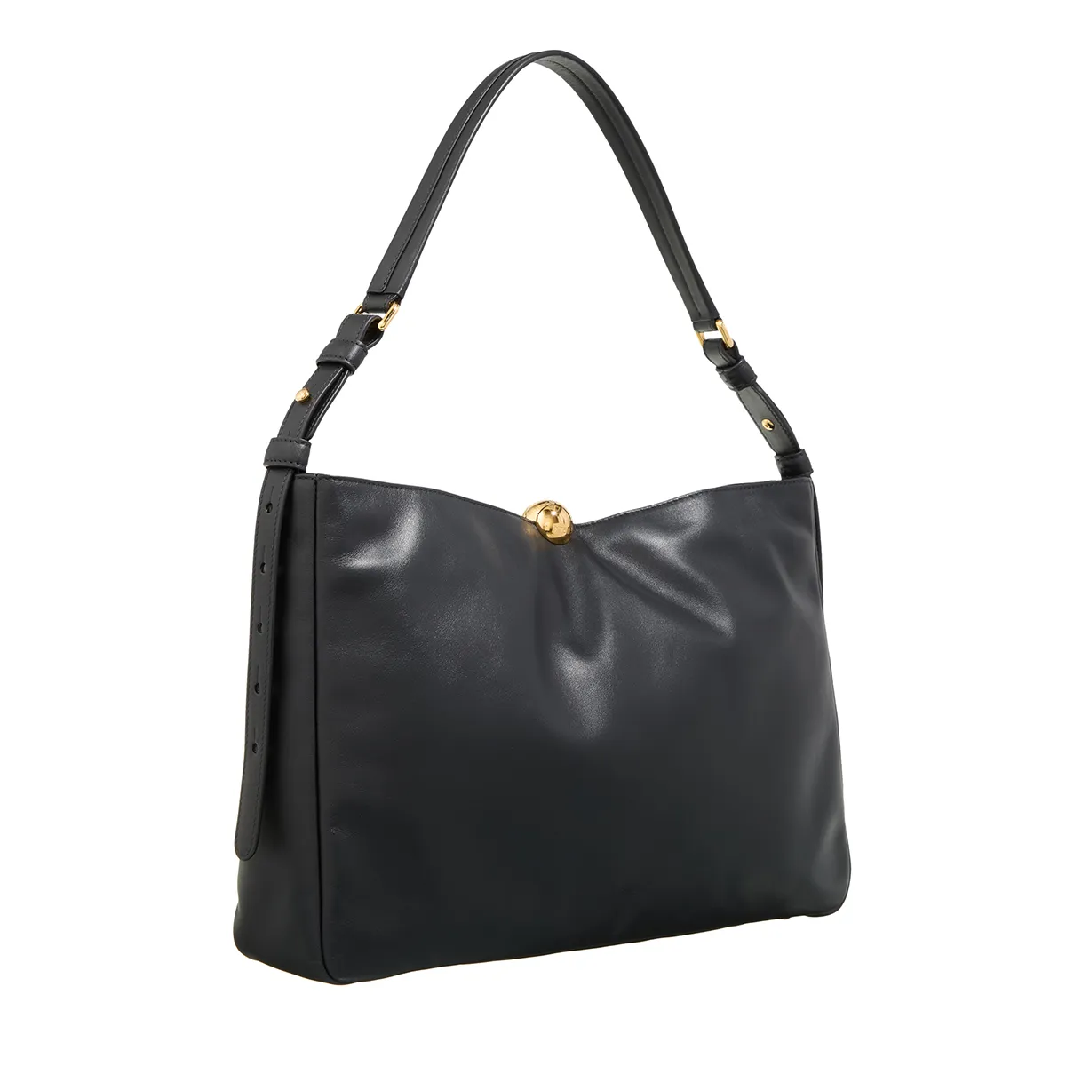 Elegante Ledertasche mit Verschluss