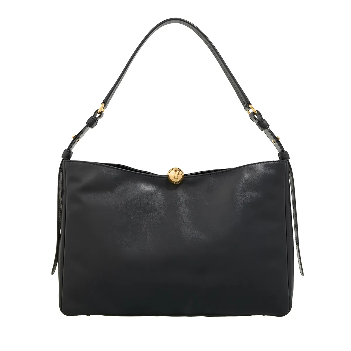 Elegante Ledertasche mit Verschluss