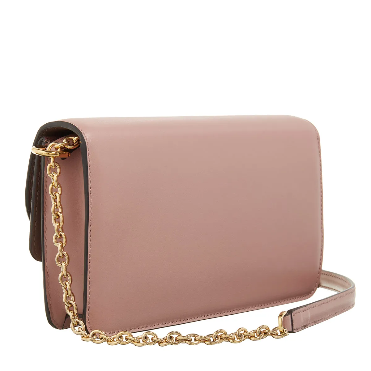 Elegante Leder-Umhängetasche mit Kette