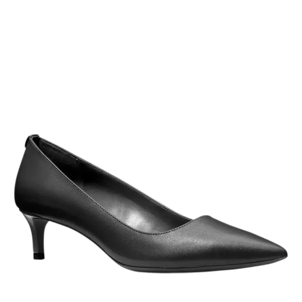 Elegante schwarze Kitten-Pumps