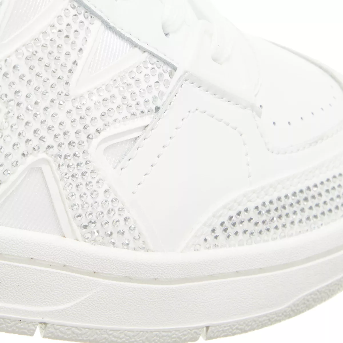 Strassbesetzte Schnür-Sneakers