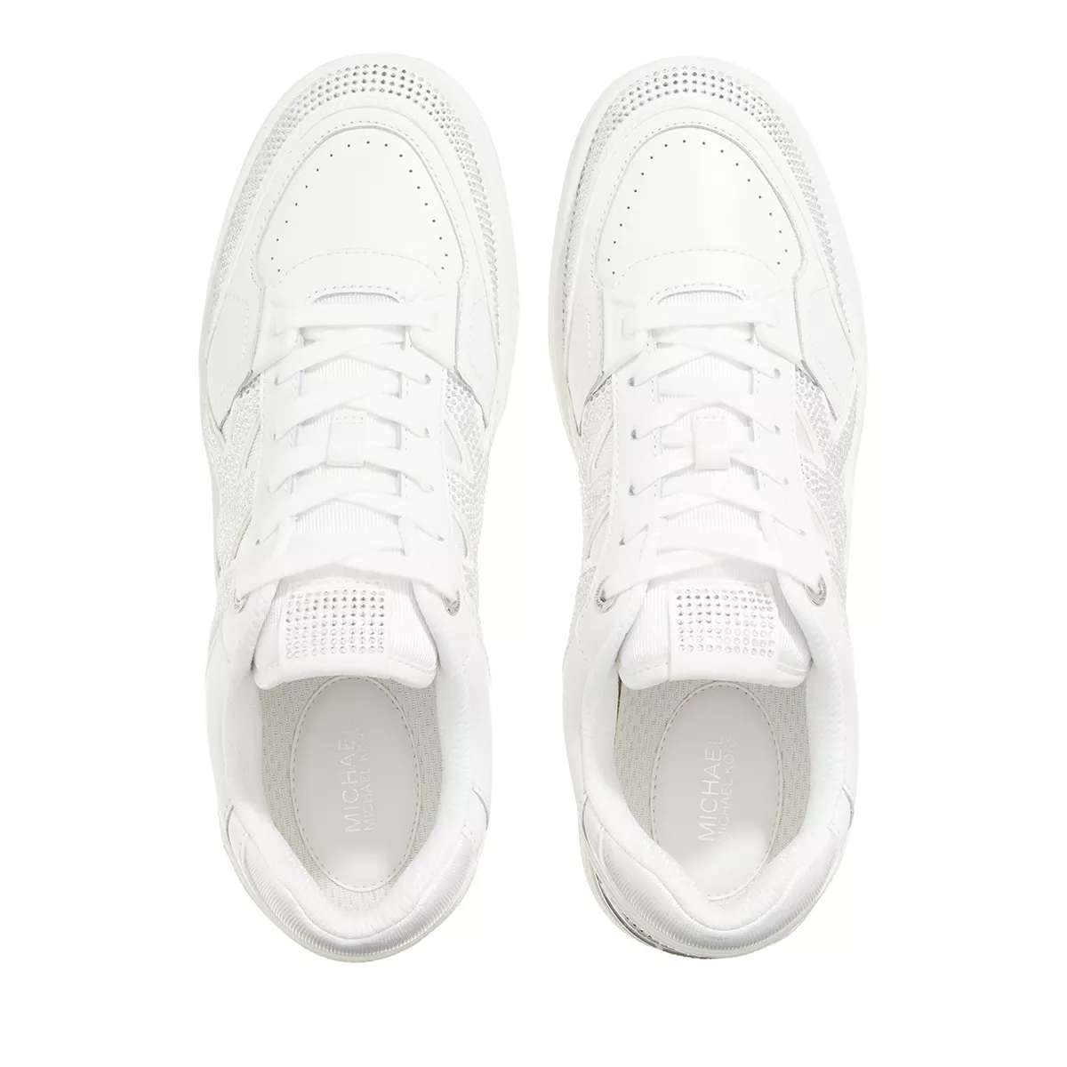 Strassbesetzte Schnür-Sneakers