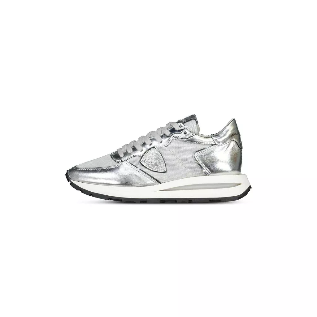 Damen Wildleder und Mesh Low-Top-Sneakers