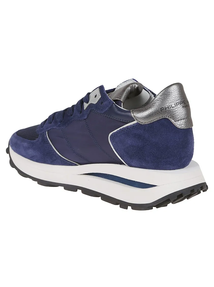 Damen Wildleder und Mesh Low-Top-Sneakers