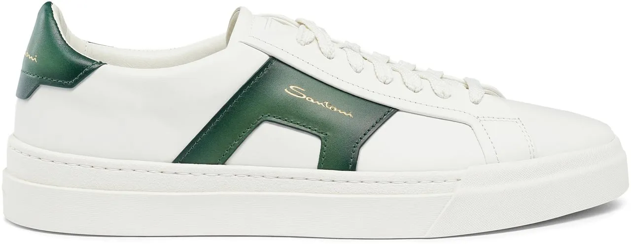 Leder-Low-Top-Court-Sneakers