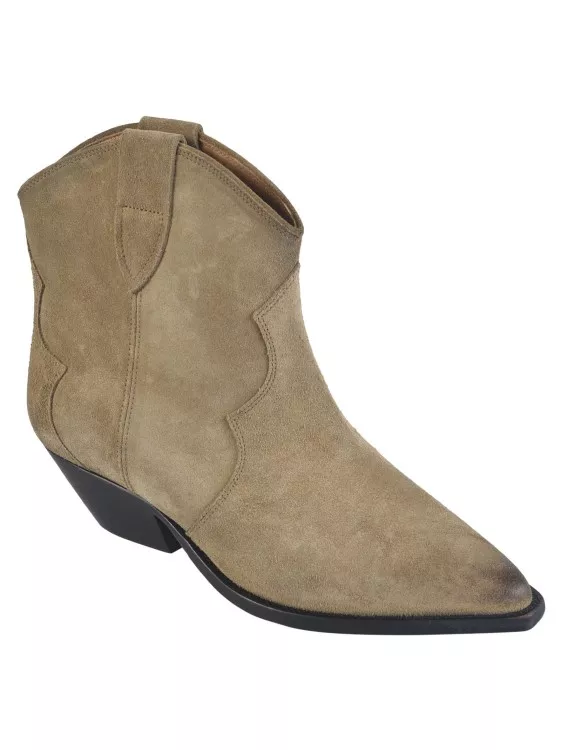 Wildleder Western Stiefeletten