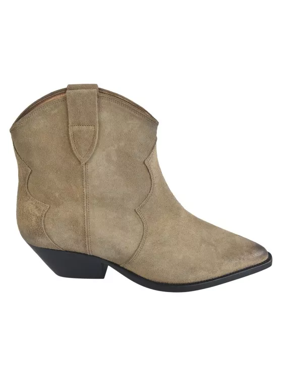 Wildleder Western Stiefeletten