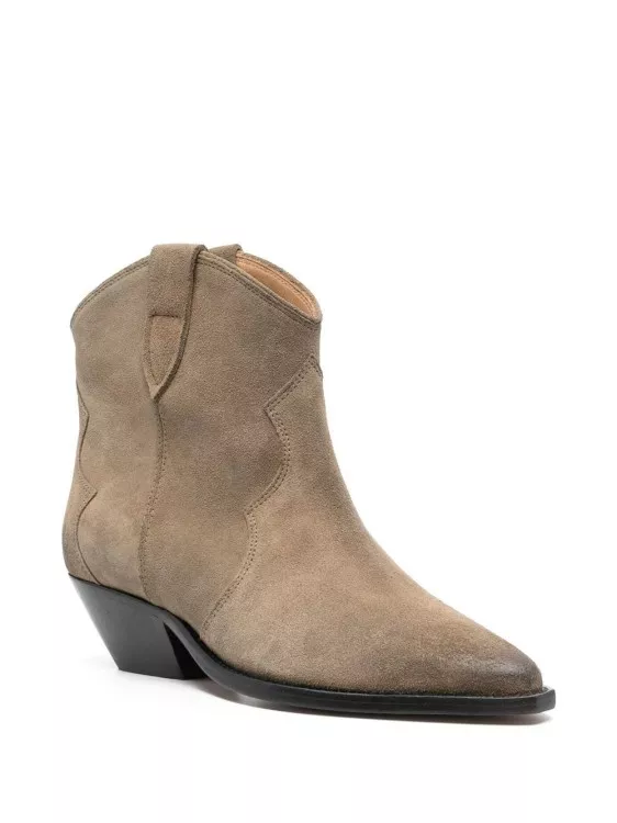 Wildleder Western Stiefeletten