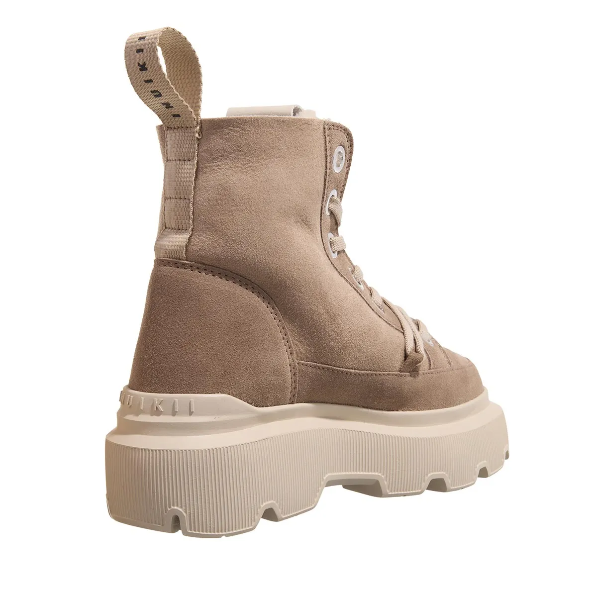 Winterstiefel aus Wildleder-Shearling