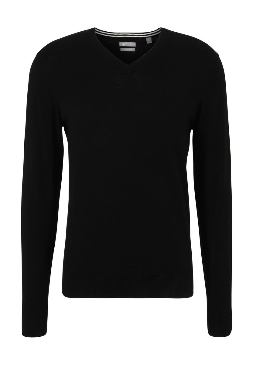 Herren Klassischer V-Ausschnitt Pullover