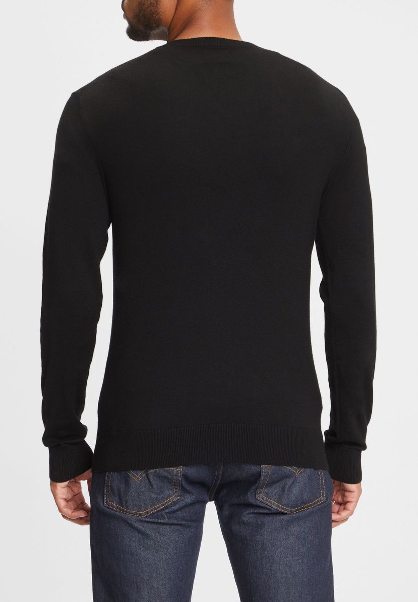 Herren Klassischer V-Ausschnitt Pullover