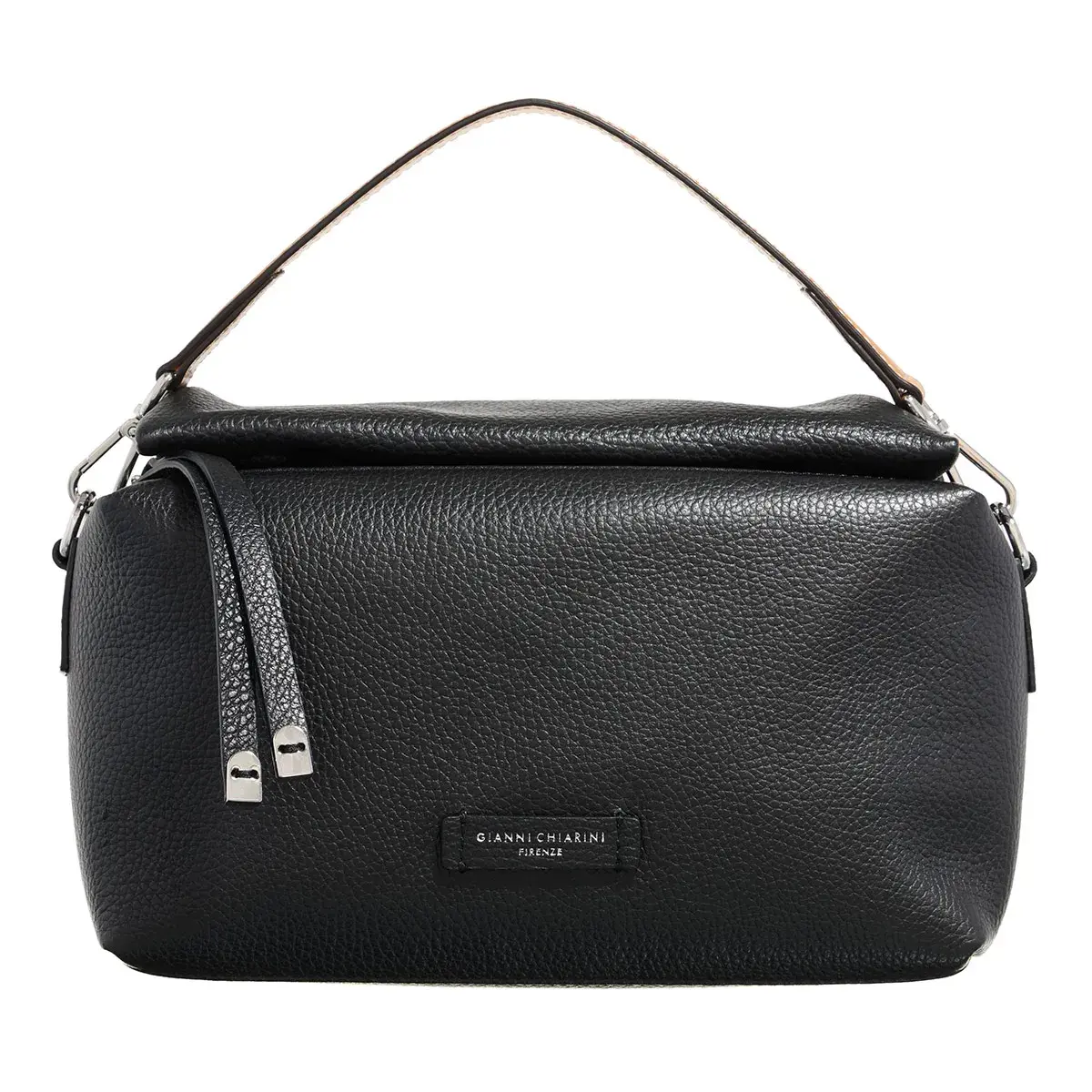 Amina Hobo-Tasche aus genarbtem Leder