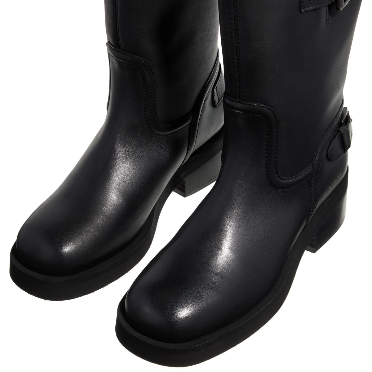 Nubikk Eve Leva Leder Mid-Calf Stiefel