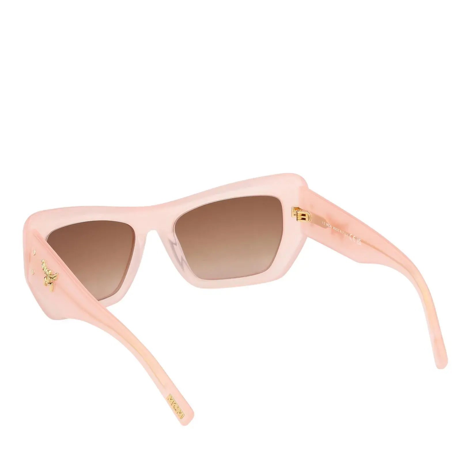 Cat-Eye Sonnenbrille mit Logo-Akzent