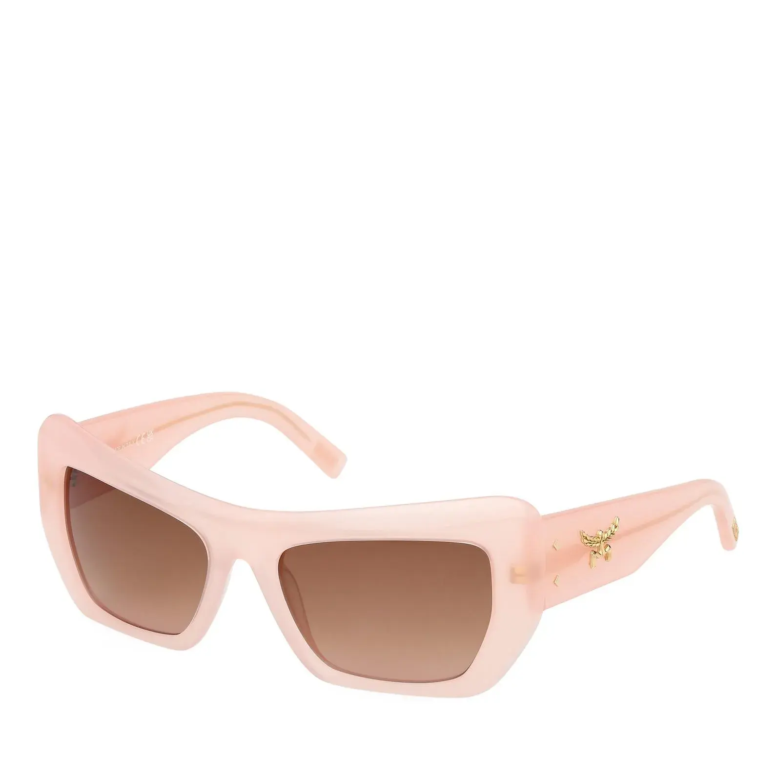 Cat-Eye Sonnenbrille mit Logo-Akzent