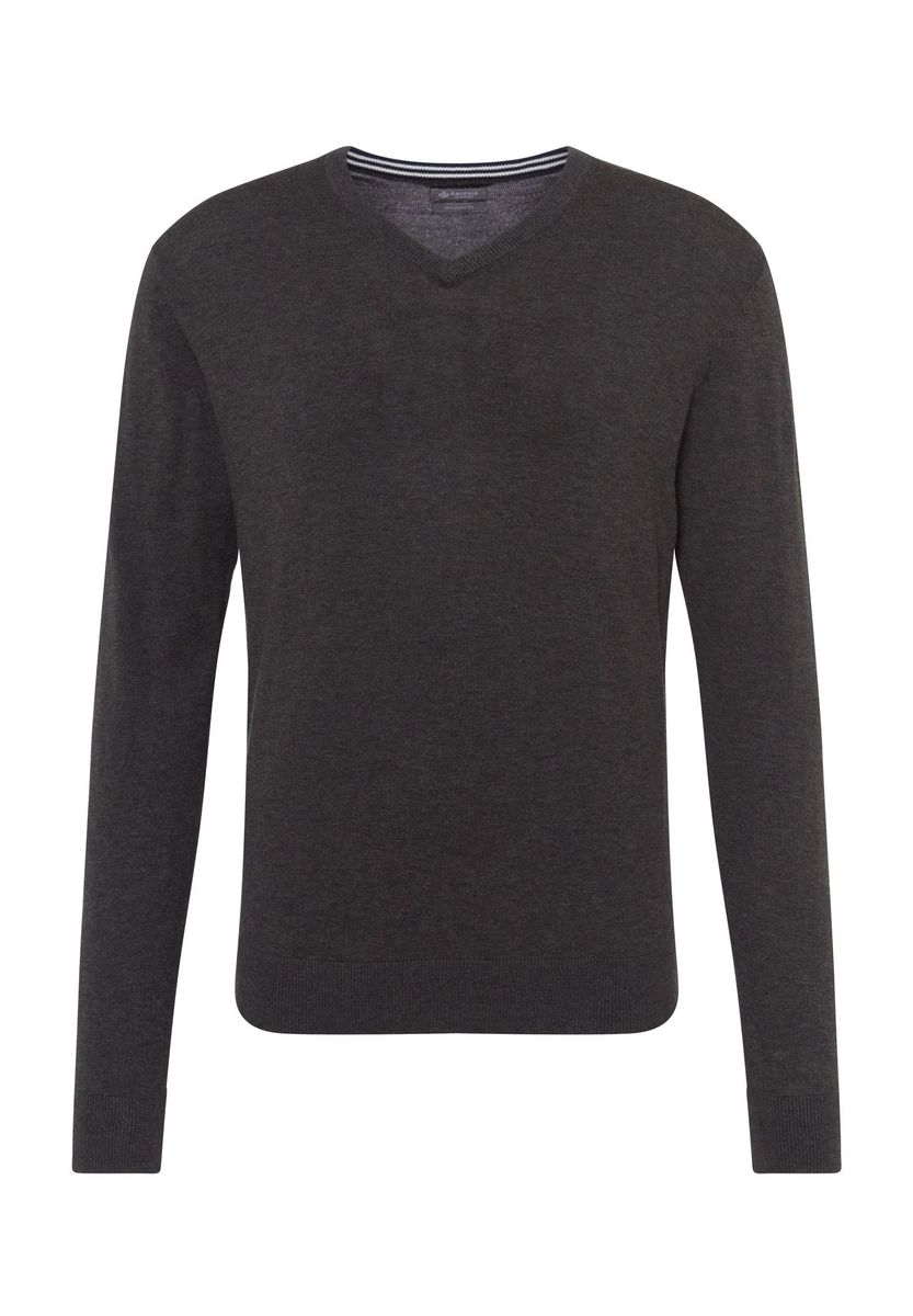 Herren Baumwollpullover mit V-Ausschnitt