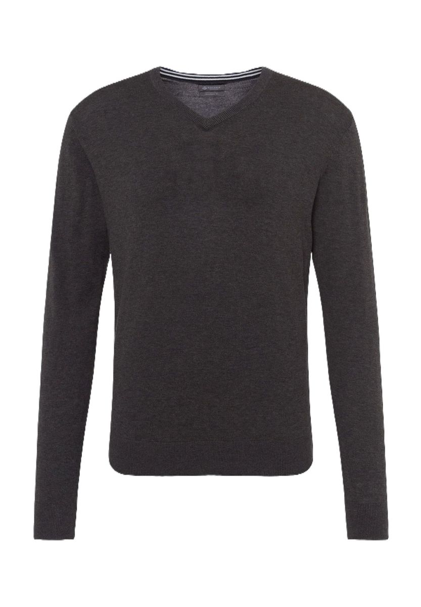Herren Baumwollpullover mit V-Ausschnitt