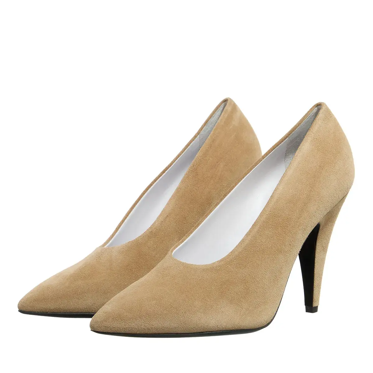 Elegante Wildleder Pumps mit Spitze