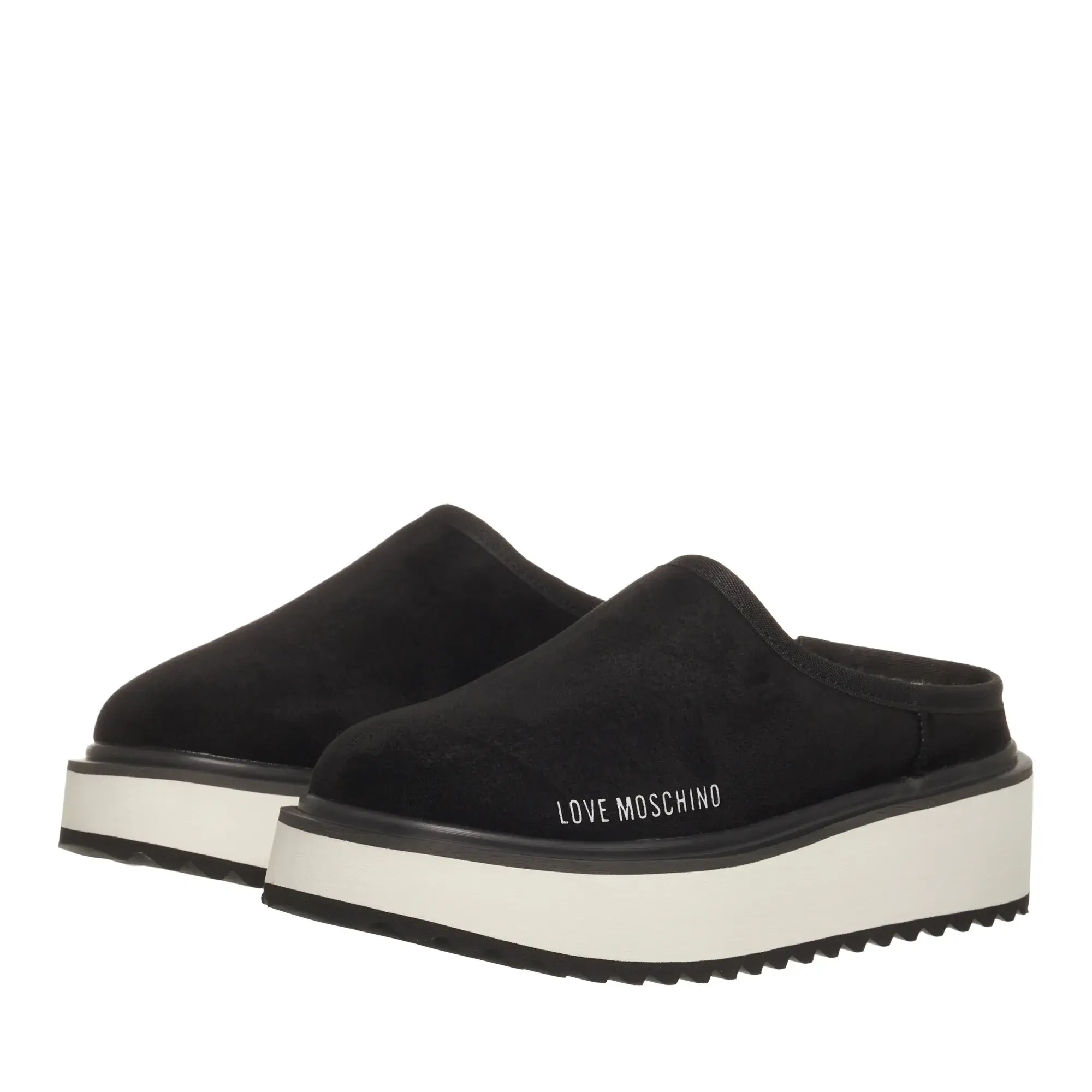 Bequeme Love Moschino Plateau-Slipper
