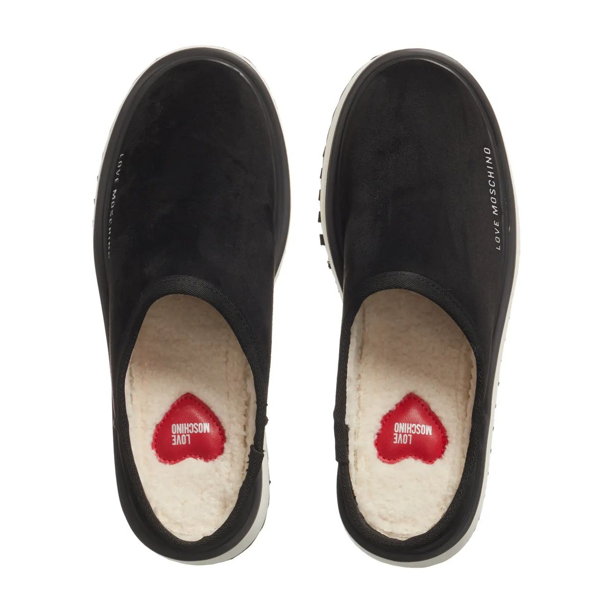 Bequeme Love Moschino Plateau-Slipper