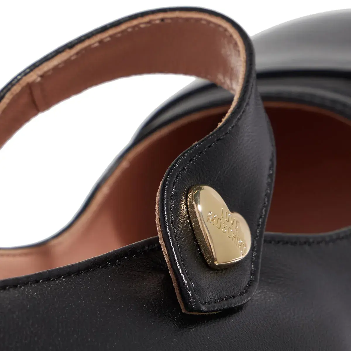 Schwarze Mary Jane Pumps mit Blockabsatz