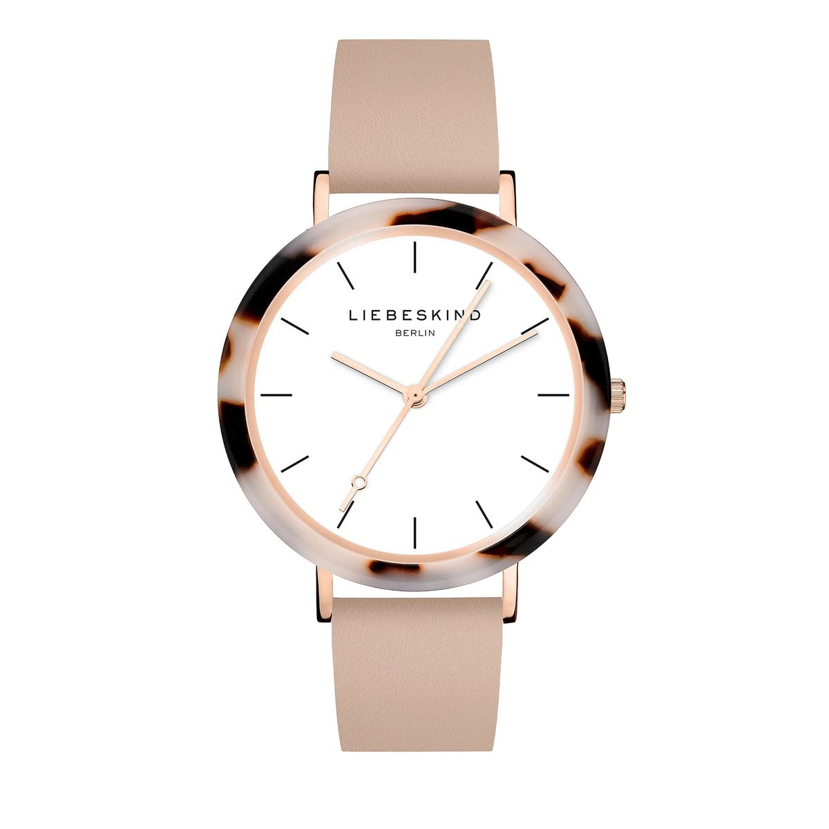Acetatgehäuse Lederarmband Uhr